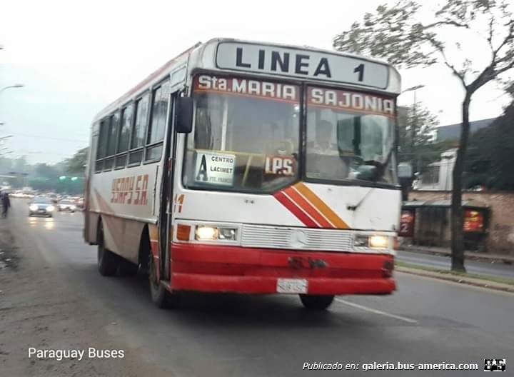 Mercedes-Benz OH 1316 - Bus PH (en Paraguay) - Ysapy
Línea 1 (Asunción)

Gentileza: Denis Arévalos
Extríado de: Paraguay Buses, en facebook.com
