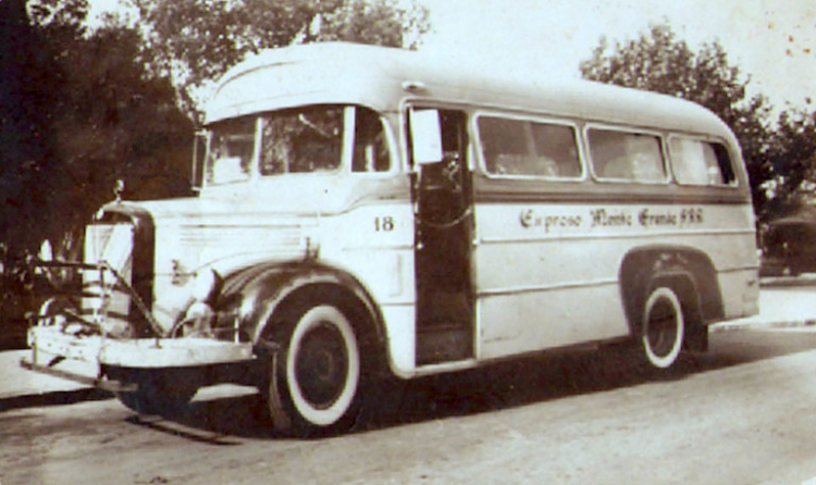 Mercedes-Benz L 312 - Vaccaro - Expreso Monte Grande
Línea 501 - Interno 18

Fotografía: Flavia Depetris
Extraída del facebook "Monte Grande Ayer"
