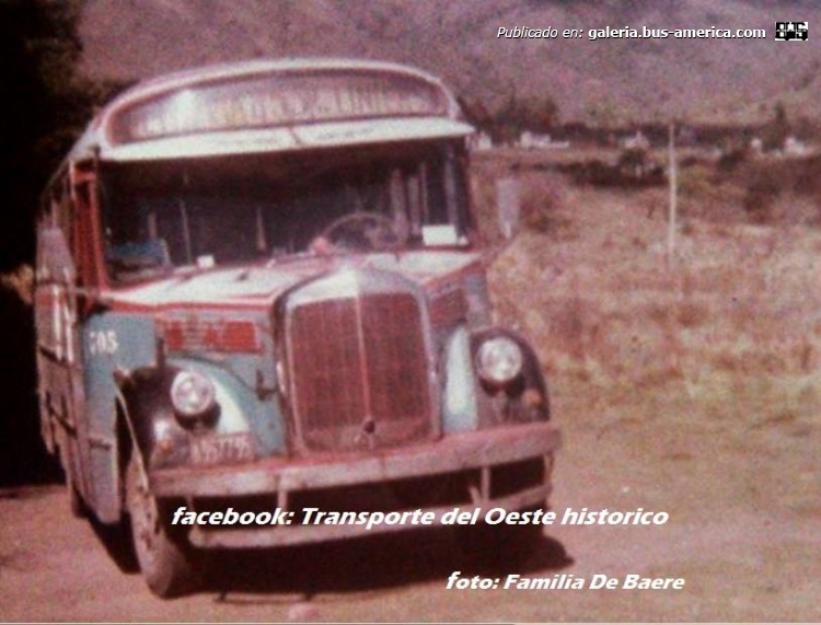 Mercedes-Benz LO 911 - Suipacha - Transp. Del Oeste
¿B.357735?

Línea 253 (Prov. Buenos Aires), interno 505

Fotografía: familia De Baere
Extraído de: Transporte del Oeste Histórico, en facebook
