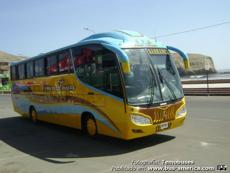 Mercedes-Benz OF - Temobuses - Cinco Tours
B7H-954
http://galeria.bus-america.com/displayimage.php?pid=37258
http://galeria.bus-america.com/displayimage.php?pid=37257

Fotografía: Tomobuses S.A.C.

