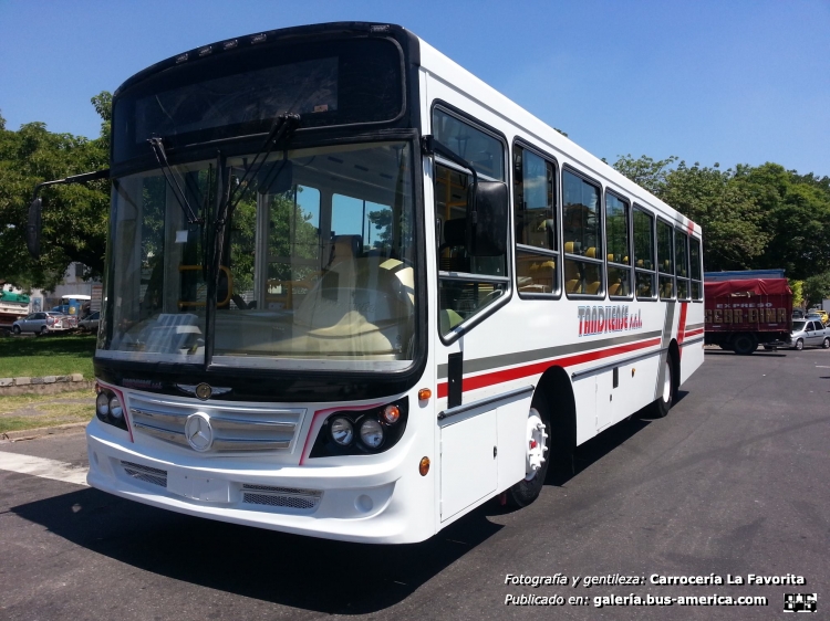 Mercedes-Benz OF 1418 - La Favorita Favorito GR - Tandilense
http://galeria.bus-america.com/displayimage.php?pid=37592
http://galeria.bus-america.com/displayimage.php?pid=37593
http://galeria.bus-america.com/displayimage.php?pid=37594

Fotografía y gentileza: Carrocería La Favorita
Extraídas de facebook.com
