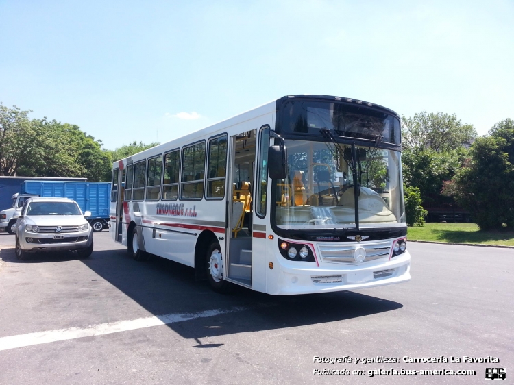 Mercedes-Benz OF 1418 - La Favorita Favorito GR - Tandilense
http://galeria.bus-america.com/displayimage.php?pid=37592
http://galeria.bus-america.com/displayimage.php?pid=37593
http://galeria.bus-america.com/displayimage.php?pid=37595

Fotografía y gentileza: Carrocería La Favorita
Extraídas de facebook.com
