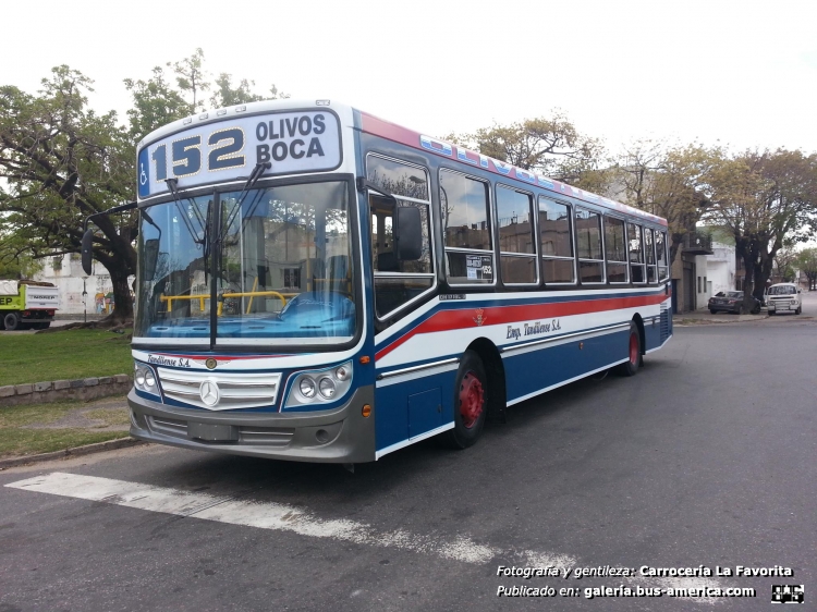 Mercedes-Benz OH 1718 L SB - La Favorita Favorito GR - Tandilense
http://galeria.bus-america.com/displayimage.php?pid=37579

Fotografía y gentileza: Carrocería La Favorita
Extraídas de facebook.com
