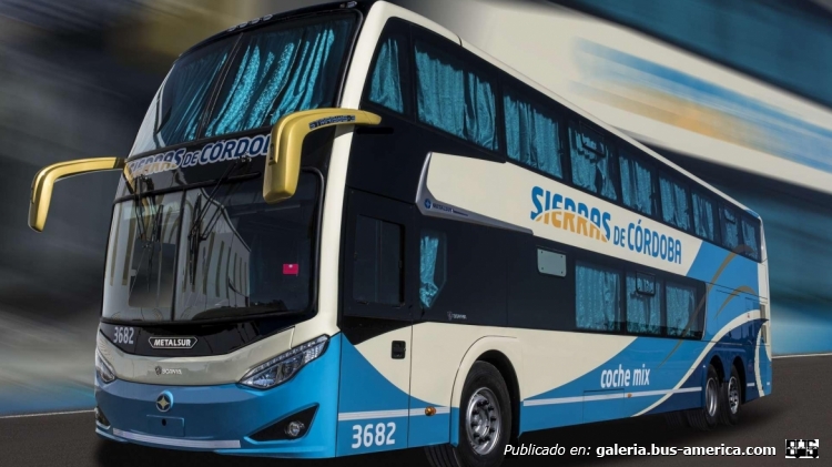 Scania K 410 - Metalsur Starbus 3 - Gral. Urquiza
AA244BE
http://galeria.bus-america.com/displayimage.php?pid=42535

Gral. Urquiza, interno 3682

Fotografía extraída de: metalsur.com.ar
