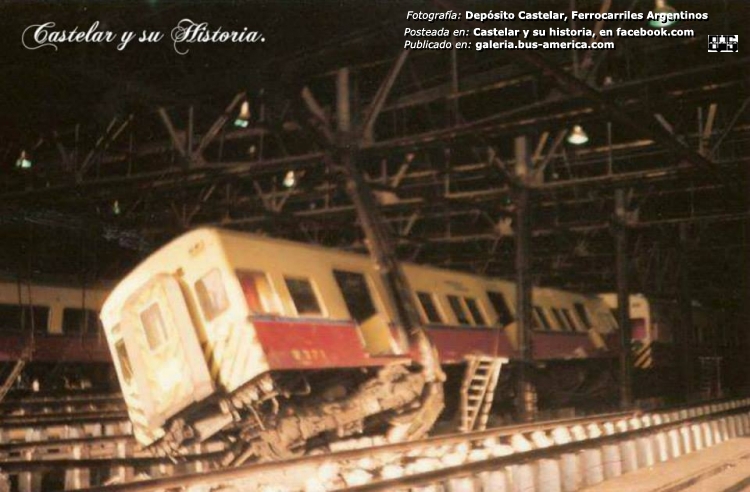 Toshiba (en Argentina) - Ferrocarriles Argentinos
Fotografía: Depósito Castelar, Ferrocarriles Argentinos
Extraído de: Castelar y su historia, en facebook.com
