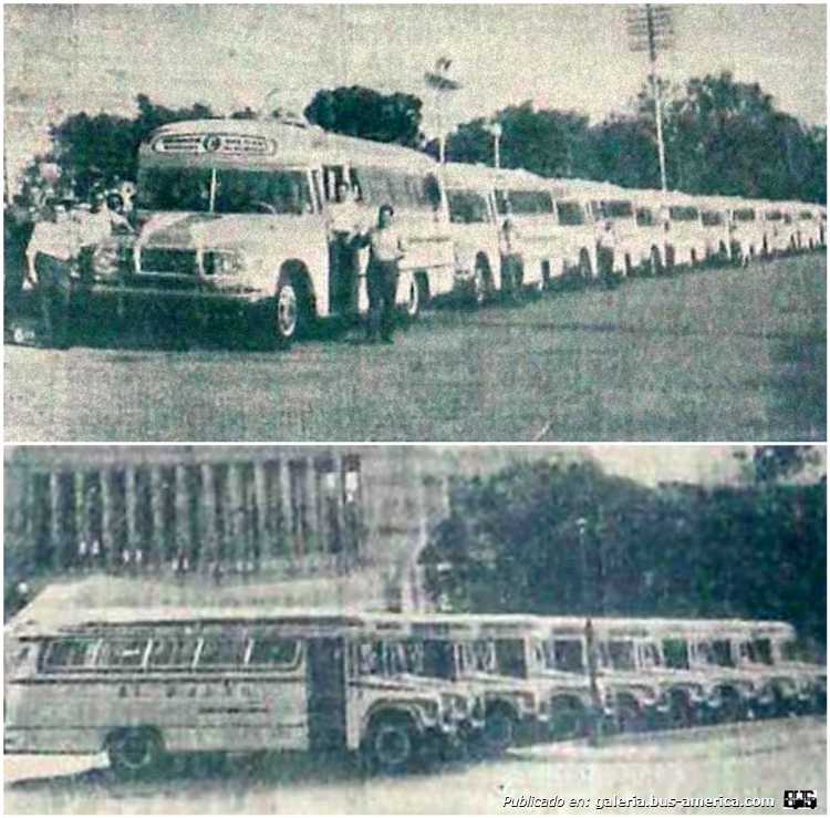 Bedford (G.M.A.) - De Ridder - El Ñandú
Línea E

Recorte de una publicidad del concesionario De Ridder
