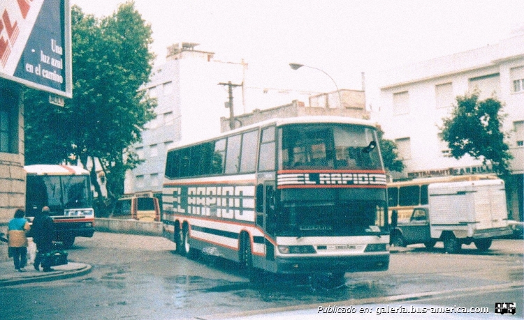 Scania K 112 - Troyano Autocar PA - El Rápido 
Fotografía publicada en el facebook "El Rápido-Urpi"
