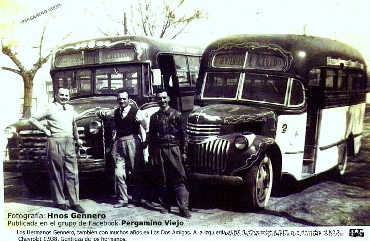 Chevrolet (G.M.C.) - Costa Rica - Los Dos Amigos
Línea 1 - Interno 2
(Datos de derecha a izquierda)

Fotografía: Hnos Gennero
Publicada en el grupo de Facebook "Pergamino Viejo"
