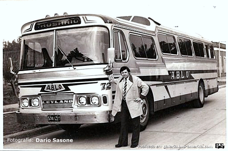 Leyland Royal Tiger - San Antonio - A.B.L.O.
Interno 72

Fotografía: Darío Sasone
