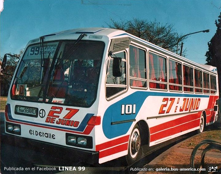 El Detalle OA 101 - El Detalle - 27 De Junio
Línea 99 - Interno 101 (Servicio diferencial)

Fotografía: Autor desconocido
Publicada en el Facebook "LINEA 99"
