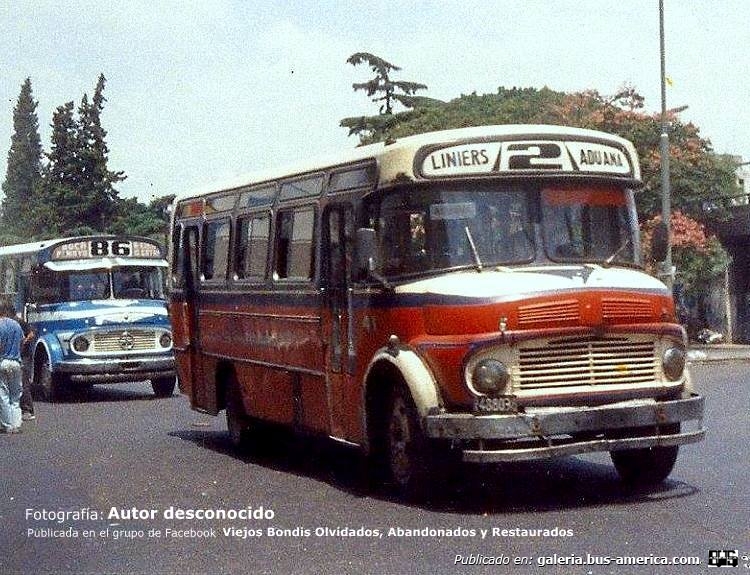 Mercedes-Benz LO 1114 - La Nueva Estrella - 22 De Setiembre
B 1488038
Línea 2 - Interno 41

Fotografía: Autor desconocido
Publicada en el Facebook "Viejos Bondis Olvidados, Abandonados y Restaurados"
