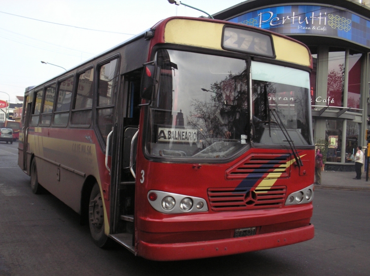 Mercedes-Benz OF 1318 - San Miguel - COVEMASA
BEP 521
Linea 278 - Interno 3
Coche procedente de la emp Frontera Norte de Formosa.
Palabras clave: COVEMA San Miguel Linea 278