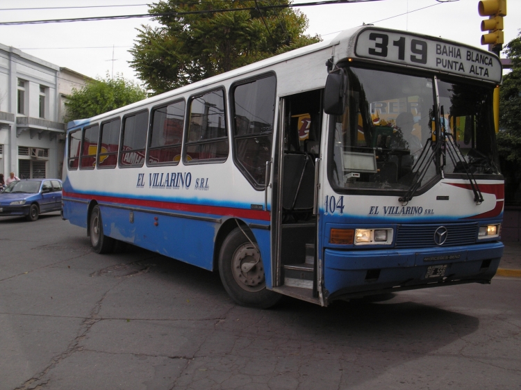 Mercedes-Benz 1420 - San Miguel - El Villarino
BQF 558
Linea 319 - Interno 104
Coche perteneciente originariamente a la linea 350.
Palabras clave: San Miguel El Villariño Bahia Blanca