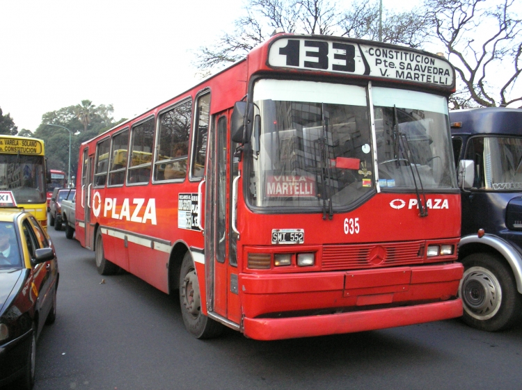 Mercedes-Benz OHL 1320 - San Miguel - Plaza
C 1832683 - SMI 552
Linea 133 - Interno 635
Este fue uno de los dos coches eran para la Linea 643 y nunca llegaron a andar.
Palabras clave: PLAZA San Miguel Linea 133
