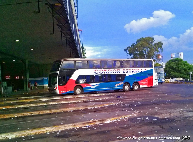 Mercedes-Benz O-400 RSD - Busscar (en Argentina) - Cóndor-Estrella
Interno 3248
Terminal de ómnibus Retiro
