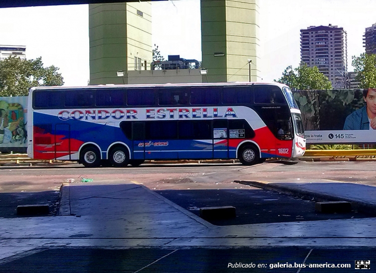 Mercedes-Benz O-400 RSD - Busscar (en Argentina) - Cóndor-Estrella
Interno 1602
Terminal de ómnibus Retiro-Febrero 2015
