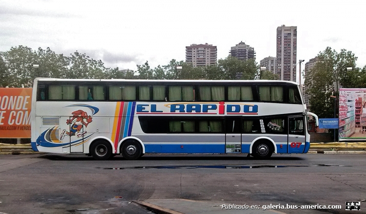 Mercedes-Benz O-400 RSD - Troyano - El Rápido
Interno 07
Terminal de Ómnibus Retiro-Buenos Aires-Febrero 2015
