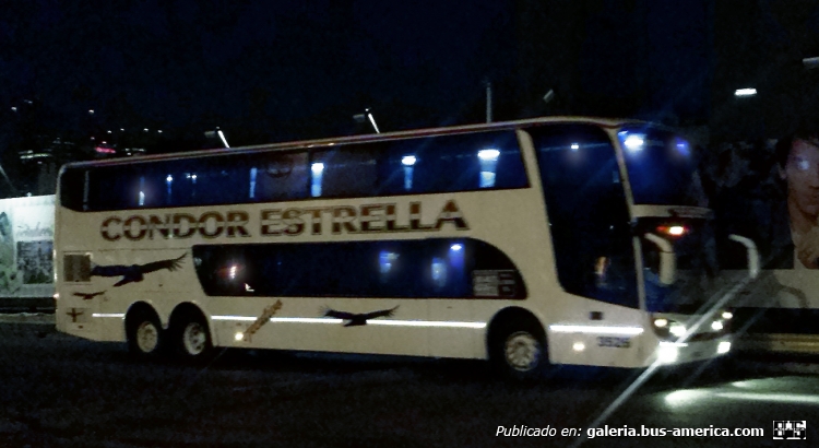 Volvo - Sudamericanas - Cóndor-Estrella
Interno 3525
Terminal Retiro-Marzo 2015
