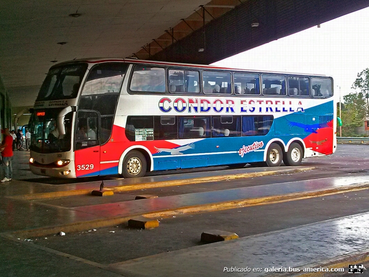 Mercedes-Benz O-500 RSD - Marcopolo (en Argentina) - Cóndor-Estrella
Interno 3529
Terminal de ómnibus Retiro-Marzo 2015
