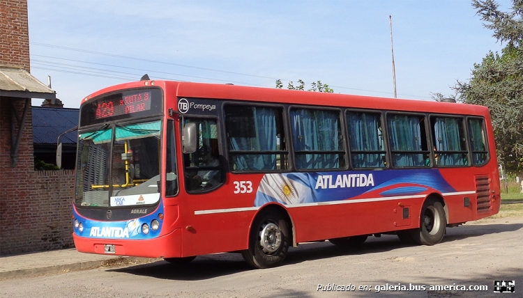 Agrale MT 12 - Todo Bus - Atlántida
Línea 429 - Interno 353
Atlántida - Capilla del Señor-3 de abril de 2015
