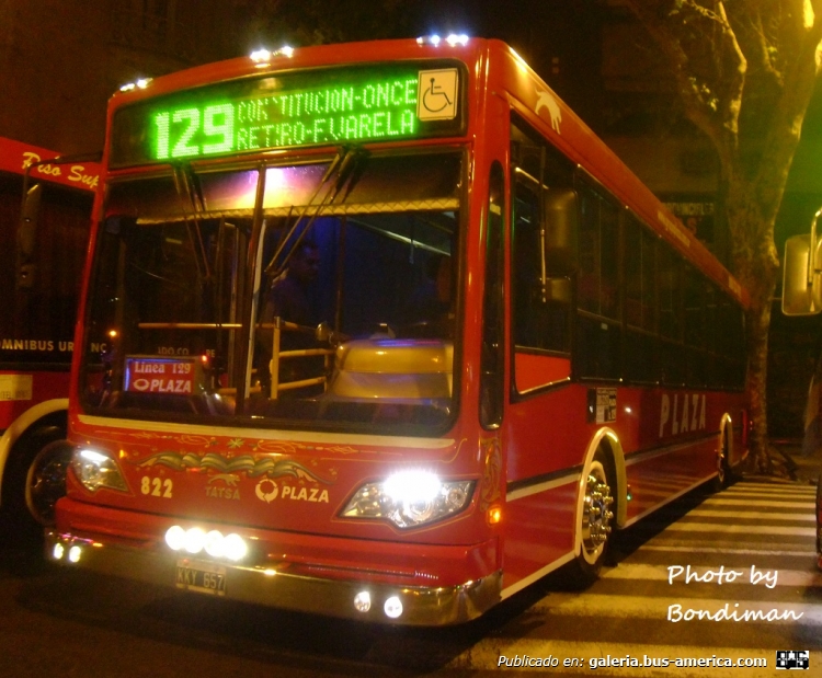 T.A.T.S.A. - Puma D 12 - Plaza
KKY 657
Línea 129 - Interno 822

Photo by Bondiman, en La Noche de los Museos 2015
