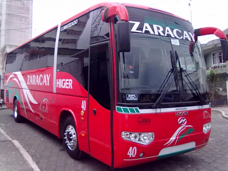 Higer V 91 (en Ecuador) - ZARACAY
http://galeria.bus-america.com/displayimage.php?pos=-24265
http://galeria.bus-america.com/displayimage.php?pos=-24266
Palabras clave: ZARACAY 40