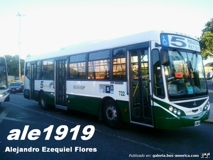 Agrale MT 15.0 LE - Metalpar - Río Grande
Línea 5 - Interno 722
