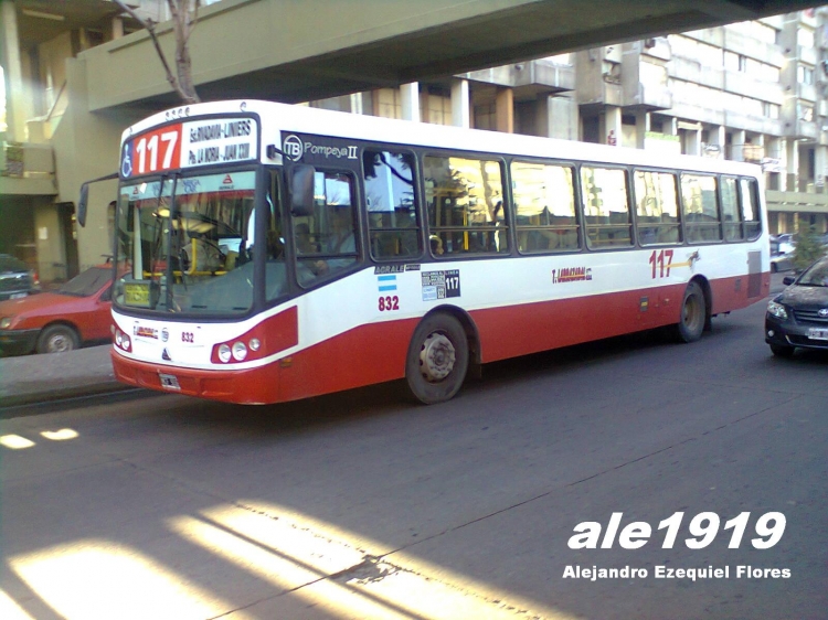 Agrale MT 17 - Todo Bus - Transportes Larrazábal
Línea 117 - Interno 832
Lugano 1 y 2
Palabras clave: linea_117 larrazabal tb_pompeya_mt_17 lugano_1_y_2