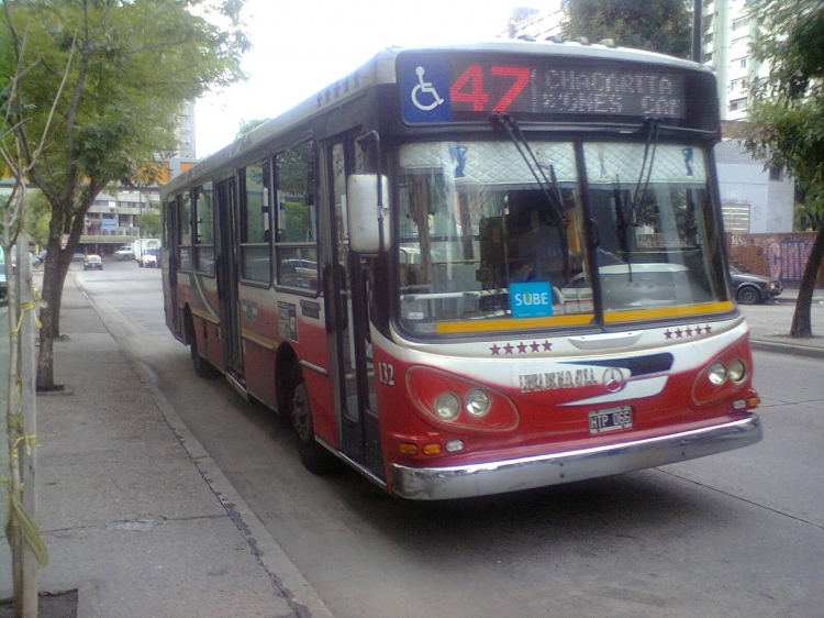 Mercedes-Benz OH 1315 L - La Favorita - M.O. 47
HTP 066
Línea 47 - Interno 132 
En Lugano 1 y 2
Palabras clave: linea47 lineademo47 favorita_1315 lugano