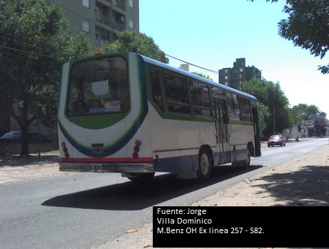 Mercedes-Benz - Ottaviano - Particular
Por Camino General Belgrano circulaba un ómnibus
Ex E. Villa Nueva - Linea 257 - 582 de Quilmes

Con algunas modificaciones 
En buen estado general

Palabras clave: Ottavianno Mercedes Benz OH