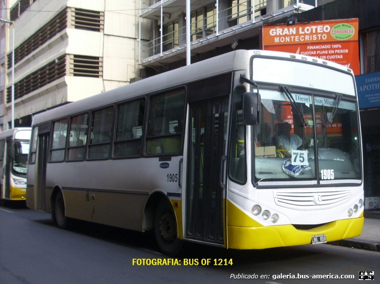 Mercedes-Benz OF 1418 - Metalpar - Autobuses Santa Fé
JNL 804
Acá otro de Autobuses , Coche: 1905 , no se si este coche, pero se que trajeron varios como este de la provincia de Salta (ex SAETA)
Linea 75 que estaba al servicio de Ciudad de Córdoba S.A.C.I.F.
Palabras clave: Grupo Autobuses Santa Fe Coche 1905 Mercedes Benz OF 1418 Metalpar Tronador