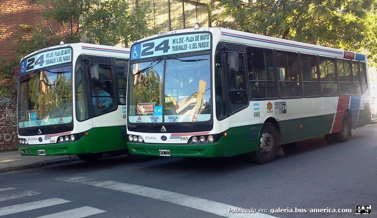 Agrale MT 15 - Nuovobus - E.T.A.P.S.A.
MCB 111 [1°]
[url=https://bus-america.com/galeria/displayimage.php?pid=63291]https://bus-america.com/galeria/displayimage.php?pid=63291[/url]
[url=https://bus-america.com/galeria/displayimage.php?pid=63292]https://bus-america.com/galeria/displayimage.php?pid=63292[/url]

Línea 24 (Buenos Aires) - Interno 4965 [1°]


MCB 110 [2º izquierda]
[url=https://bus-america.com/galeria/displayimage.php?pid=63289]https://bus-america.com/galeria/displayimage.php?pid=63289[/url]
[url=https://bus-america.com/galeria/displayimage.php?pid=63290]https://bus-america.com/galeria/displayimage.php?pid=63290[/url]

Línea 24 (Buenos Aires), interno 4964


[Datos de derecha a izquierda]

Foto: Sebastián Gutiérrez
Palabras clave: agrale nuovobus etapsa linea 24