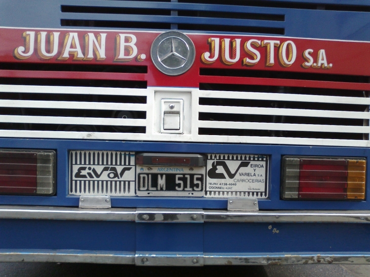 Mercedes-Benz OH 1521 L - Ei-Var - Juan B Justo
DLM 515
Lìnea 34 - Interno 44
