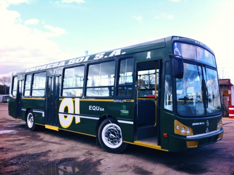 Agrale MT 15 - Todo Bus - E.Q.U.
Línea 501 - Interno 12 
Empresa 501 Agrale MT15 Todo Bus Pompeya, futuro interno 12 
con el nuevo esquema de la municipalidad de Almirante Brown 
Palabras clave: linea 501 empresa quinientos uno s.a.t