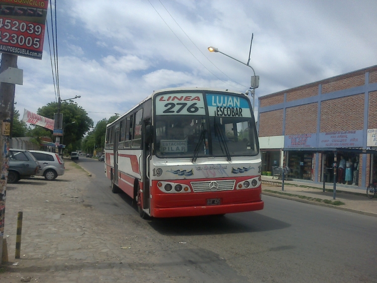 Mercedes-Benz OHL 1420 - Alcar - La Isleña
AHF 425
Línea 276- Interno 19
Ex Línea 45 
Foto sacada en la estación Villa Rosa hoy 29/10/2013
Palabras clave: LINEA 276