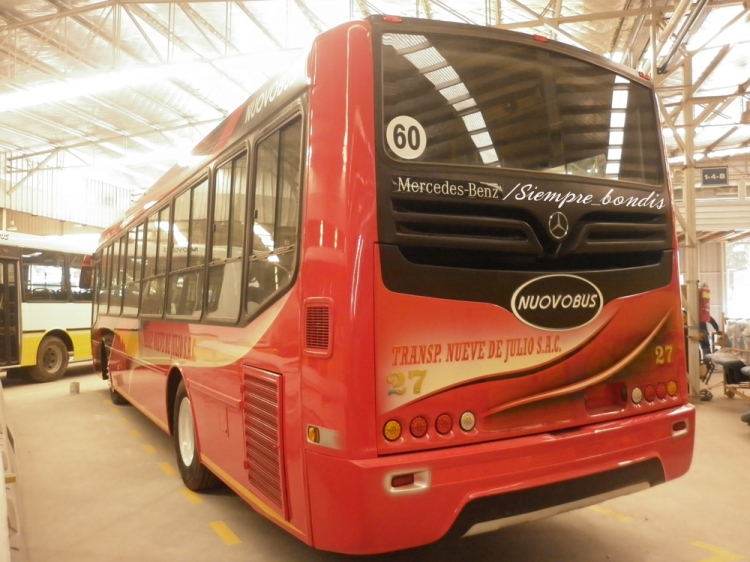 Mercedes-Benz OH 1618 L - Nuovobus - Nueve De Julio
La cola del nuevo modelo que ofrece Nuovobus.
Quedense tranquilos que la 109 no va a cambiar el esquema por este.
Palabras clave: Nuovobus Linea 109