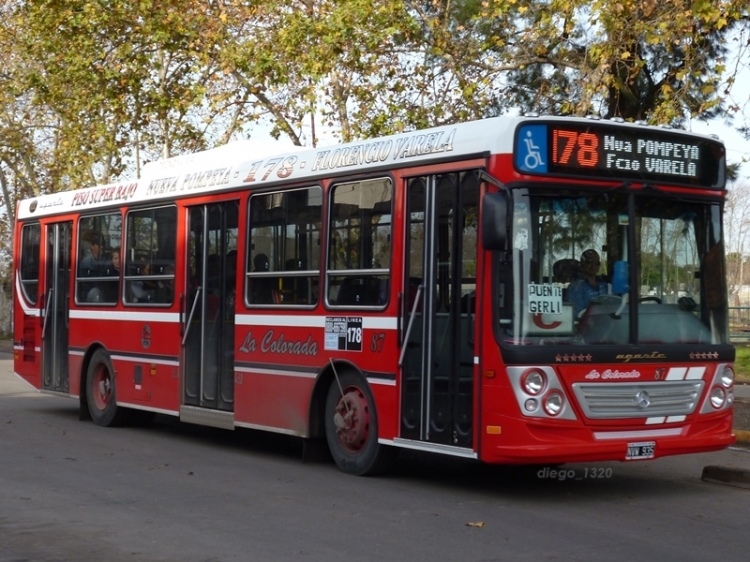 Mercedes-Benz OH 1618 L - Ugarte - La Colorada
NVW 935
Línea 178 - Interno 87
Palabras clave: Ugarte