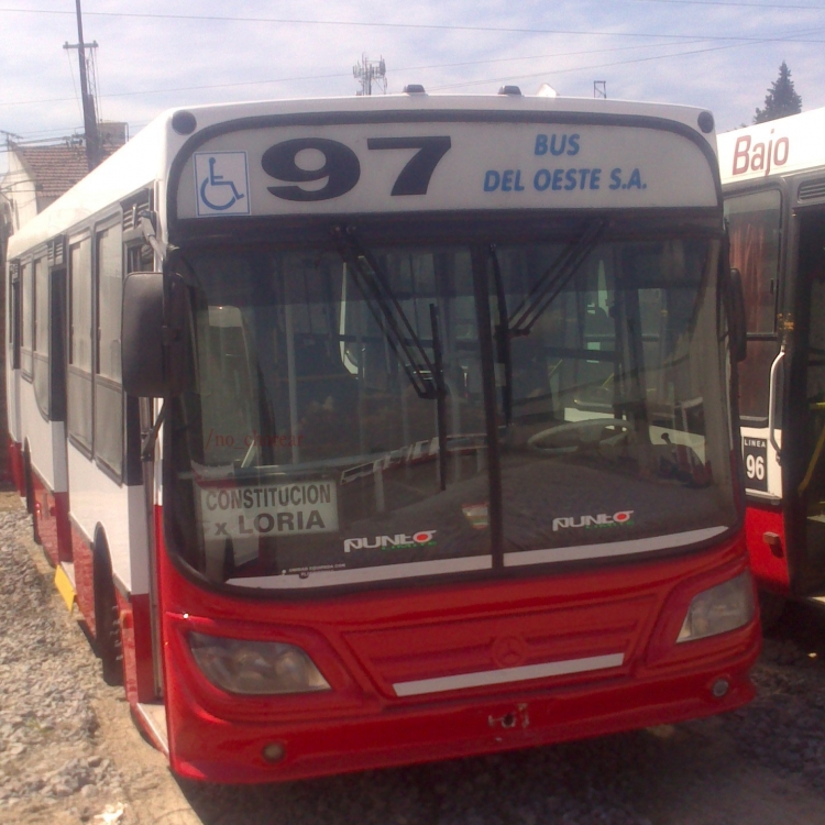 Mercedes-Benz OH 1315 L - Italbus - Bus Del Oeste
En el medio de la transformación... 
Hoy - Línea 96 Interno 44
