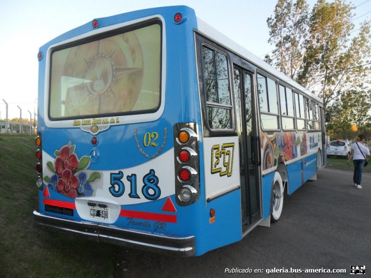 Mercedes-Benz OF 1418 - La Favorita - Línea 7
MHF 940
Línea 518 - Interno 02
