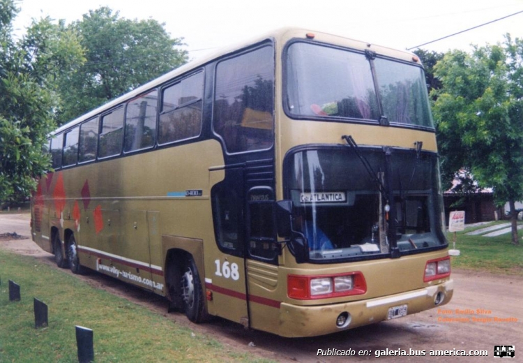 Mercedes-Benz O-400 RSD - Imeca - Viky Turismo
¿ADT 086?
Interno 168

Fotografía: Emilio Silva
Colección: Sergio Ravetto

http://galeria.bus-america.com/displayimage.php?pid=38610
