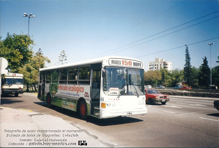 El Detalle OA 101 - Coop. TAC
ECD 277

Línea 150 (Mendoza), interno 04

Fotógrafo: desconocido al momento
Extraído de bolsa de fotografías del Coleclub
Scaneo: Gabriel Maluende
Colección: www.bus-america.com 
