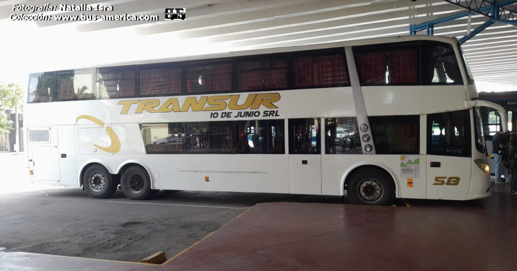 José Troyano Calixto DP - Transur 10 de Junio
[url=https://bus-america.com/galeria/displayimage.php?pid=68140]https://bus-america.com/galeria/displayimage.php?pid=68140[/url]

Transur (Prov.La Pampa), interno 58


Fotografía: Natalia Isra
