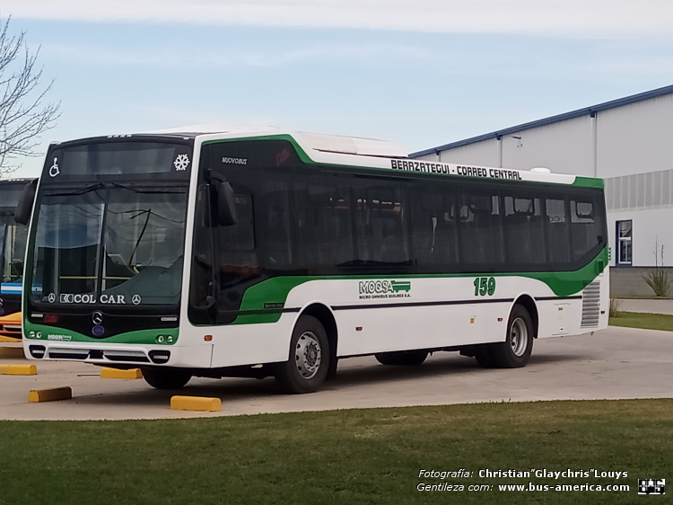 Mercedes-Benz O 500 U - Nuovobus Cittá PH 0067 - MOQSA
Línea 159 (Buenos Aires)

Fotografía y gentileza: Christian Glaychris Louys
