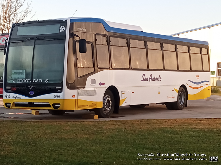 Mercedes-Benz OF 1721 - Nuovobus Cittá PH 0072 - San Antonio
San Antonio (Prov.Salta)

Fotografía y gentileza: Christian "Glaychris" Louys
