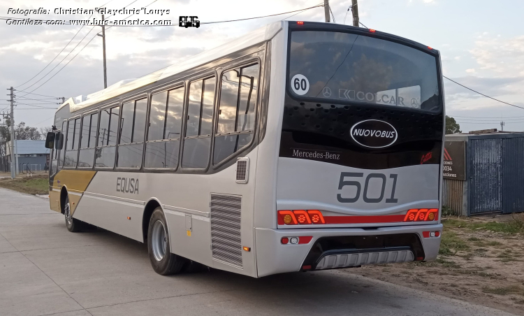 Mercedes-Benz OH 1721 L SB - Nuovobus Cittá PH 0069 - EQUSA
[url=https://bus-america.com/galeria/displayimage.php?pid=66531]https://bus-america.com/galeria/displayimage.php?pid=66531[/url]
[url=https://bus-america.com/galeria/displayimage.php?pid=66532]https://bus-america.com/galeria/displayimage.php?pid=66532[/url]

Línea 501 (Pdo.Alte.Brown)

Fotografía y gentileza: Christian "Glaychris" Louys

Una novedad mas que nos aporta Glaychris, nueva unidad y corte de pintura para esta línea
