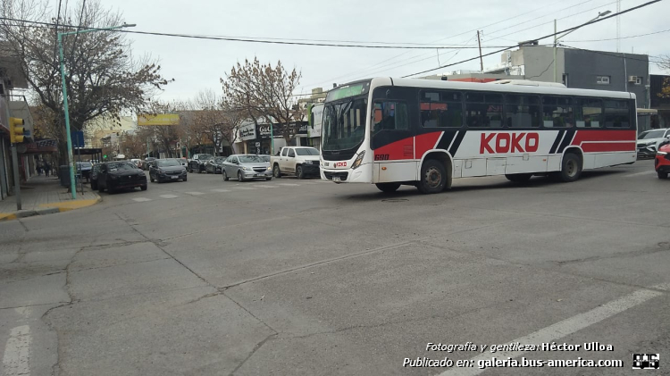 Mercedes-Benz OF 1721 L - Marcopolo Torino - KoKo
Línea 914 (Neuquén - Alto Valle Rio Negro), interno 69

Fotografía y gentileza: Héctor Ulloa
