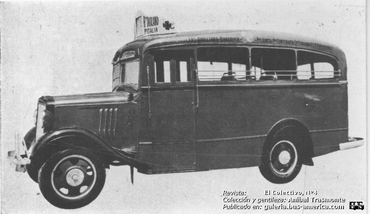 Chevrolet - El Trébol
Trébol (Buenos Aires), interno ¿20?

Fotografía de revista: El Colectivo, Nº4 , de enero de 1935
Colección y gentileza: Anibal Trasmonte

[url=https://www.instagram.com/reel/DQ-kzSPjMbU/?hl=es]Se puede conocer la historia de la evolución de los colores de esta línea , actual 55 de Buenos Aires, pinchando acá[/url]
