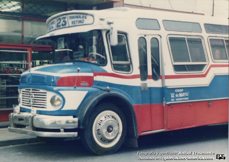 Mercedes-Benz LO 1114 - Costa Brava - Línea Veintitrés
Línea 23 (Buenos Aires)


Fotografía, scaneo y gentileza: Anibal Trasmonte


Al caducarse la concesión a la empresa "Línea 23", este fue un intento que no se concretó por retomar las prestaciones

