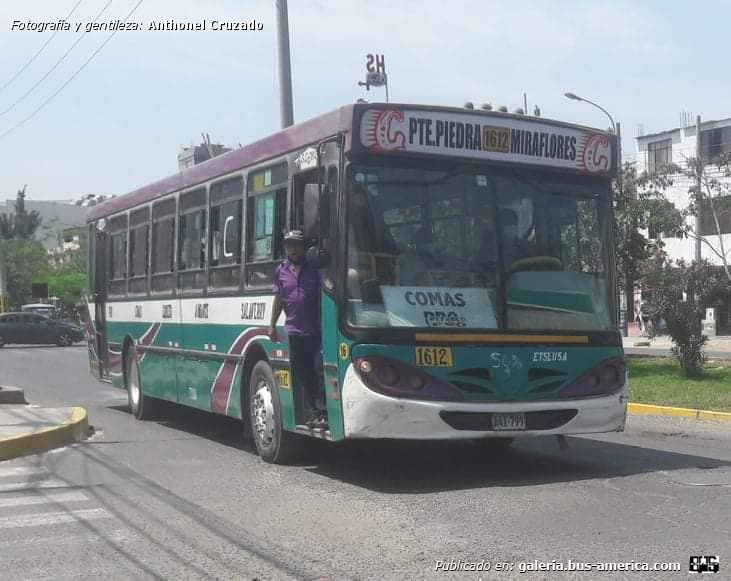 TATSA Puma D12F - BiMet Corbus (en Perú) - ETSLUSA
A4I-799

Línea 1612 (Lima), unidad 16

Fotografía: Anthonel Cruzado
