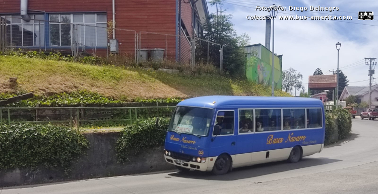 Mitsubishi Fuso Rosa (en Chile) - Navarro
Buses Navarro (Chiloé), unidad 22

Fotografía y gentileza: Diego Delnegro
